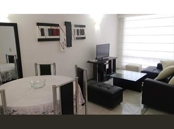 CompartoApto CO - amoblado 3 dorm., 2 baños, y gym., Bogotá - COP$ 2.800.000 por mes