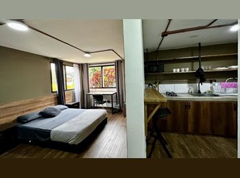 CompartoApto CO - Poblado ApartaStudio+☀️Baño Privado+Cocina Privada+Servicios+Limpieza, Envigado - COP$ 2.200.000 por mes