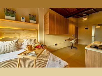 CompartoApto CO - ALUMA · Estudio wellness a pasos del Metro, Envigado - COP$ 1.990.000 por mes