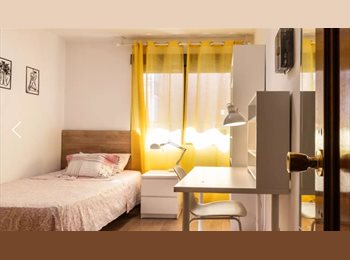 Roomgo ES - Habitación bonita muy luminosa para chica, Usera - 480 € por mes
