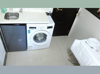 Roomgo HK - Furnish Studio Walk to Prin Ed/Mongkok/Olympic MTR, Tai Kok Tsui - HKD7,050 pcm