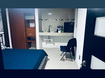 Roomgo MX - Rento cuarto con cocineta privada para caballero, Zapopan - MX$5,800 por mes