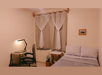 Roomgo MX -  CO-LIVING PREMIUM | Habitaciones Privadas con Todo Incluido (Cerca de IPETH y BUAP), Puebla - MX$3,500 por mes
