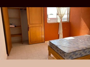Roomgo MX - Renta de cuarto individual con servicios incluidos, Puebla - MX$2,800 por mes