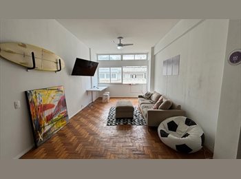 Roomgo BR - Coliving Rio- LEME - 400mts from the beach VACANCY FOR 2027 _, Leme - R$ 3.500 Por mês