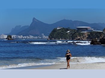 Roomgo BR - Quarto para alugar fixo em frente Praia de Icaraí, Niterói - R$ 1.450 Por mês