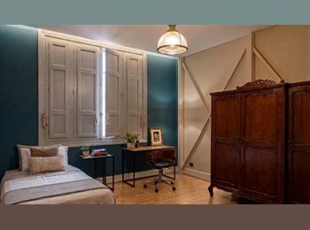 CompartoDepto CL - Suite con baño privado en linda Casona Restaurada, Santiago - CH$320.000 por mes