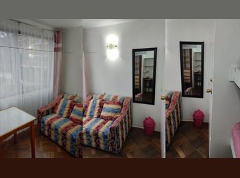 CompartoDepto CL - 2 piezas amobladas libres en duplex barrio parque bustamante metro baquedano providencia, Santiago Centro - CH$250.000 por mes