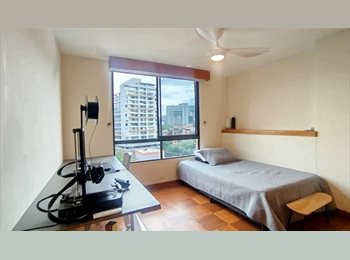 CompartoApto CO - Doble/2 baños.Patio Bonito.Poblado.A 4 cuadras Oviedo y Sta Fe. A 6 cuadras Estacion Poblado., Envigado - COP$ 1.750.000 por mes