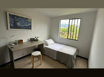 CompartoApto CO - Habitación cerca a Unicentro y a la unidad deportiva de Belén, Medellín - COP$ 1.500.000 por mes
