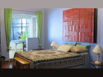 Roomgo MX - Habitación doble $7500, Coyoacán - MX$7,500 por mes