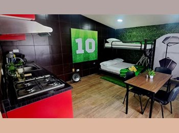 Roomgo MX - Casa cerca a 2 min del estadio BBVA, Monterrey - MX$4,500 por mes