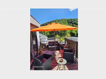 Appartager BE - Chambre dans un loft avec terrasse 2e étage, surface de 180m² totale, Olne - 500 € pm