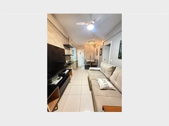 Roomgo BR - Quarto para alugar em apartamento completo no Itacorubi, Florianópolis - R$ 2.300 Por mês