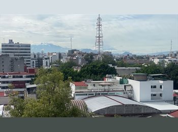 Roomgo MX - Renta de recámara amueblada, Cuauhtémoc - MX$8,500 por mes
