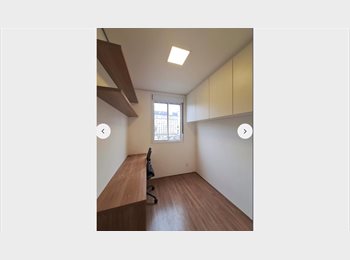 Roomgo BR - Alugo quarto em apartamento em frente ao Metrô Portuguesa-Tietê, Santana - R$ 1.500 Por mês
