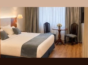 Roomgo BR - Olá,  estou alugando um quarto em meu apartamento que fica muito priximo à Av. Paulista e Rua August, Bela Vista - R$ 1.200 Por mês