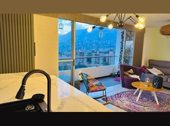 CompartoApto CO - Hermosa Habitacion Doble con Vista en Envigado, Envigado - COP$ 2.500.000 por mes