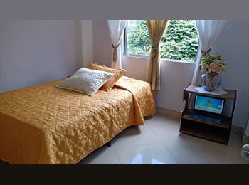 CompartoApto CO - HABITACIÓN SOLO PARA DAMAS EN LINDO APTO AL LADO DE EAFIT Y CERCA A OVIEDO, Envigado - COP$ 1.400.000 por mes