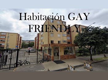 CompartoApto CO - Habitacion en el norte GAY friendly, Bogotá - COP$ 750.000 por mes