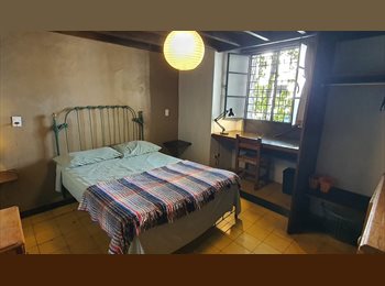 Roomgo MX - Habitación Chavela Vargas disponible en Casa Guadalupe - Residencia para estudiantes, Guadalajara - MX$4,400 por mes