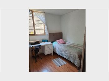 Roomgo MX - Habitación, departamento tranquilo, Coyoacán CU, Coyoacán - MX$4,400 por mes
