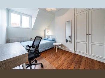 Appartager BE - Châtelain chambre 6, Ixelles-Elsene - 895 € pm