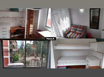 CompartoDepto CL - Pieza Individual en departamento duplex compartido, Santiago Centro - CH$260.000 por mes