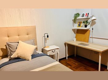 CompartoDepto CL - Habitación individual amoblada con escritorio, lista para entrar- Las Condes, Vitacura - CH$500.000 por mes