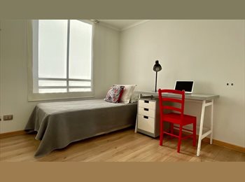 CompartoDepto CL - Arriendo dormitorio con baño privado en Las Condes, Providencia - CH$390.000 por mes
