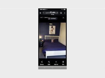 Roomgo UK - 1 Ensuite and 1 Dbl room in a professional house share, Botanic - £560 pcm