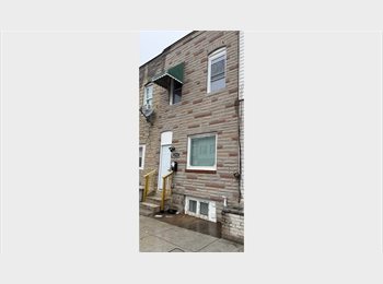 Roomgo US - 3718 E Lombard St $800 (Private Bath), Baltimore Highlands - $800 pm