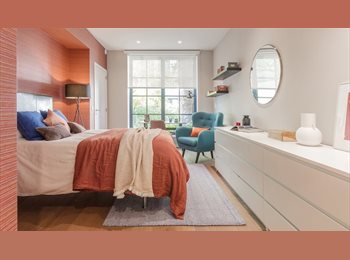 Appartager BE - Morton Place Chatelain_1 Furnished Co-Living Room with Private Garden and En-Suite in Châtelain, Bru, Saint Gilles Sint Gillis - 1.200 € pm