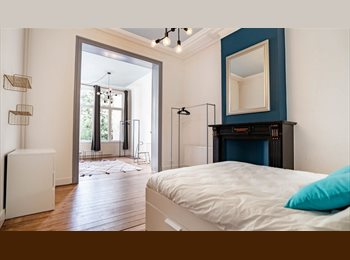 Appartager BE - Hennin Chambre 4, Ixelles-Elsene - 1.125 € pm
