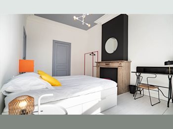 Appartager BE - Hennin Chambre 5, Ixelles-Elsene - 1.045 € pm