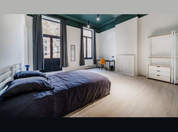 Appartager BE - Fontaine chambre 5, Charleroi - 695 € pm