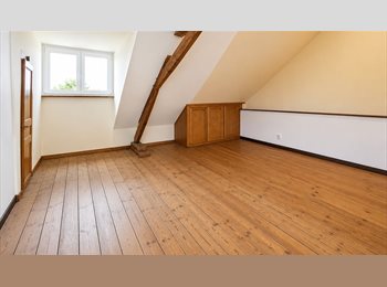 Appartager BE - Grande chambre 22 m² avec poutres – 500 € tout compris, Colfontaine - 500 € pm