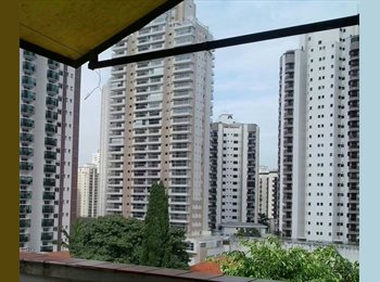 Roomgo BR - Quarto com frigobar ( indiv) para moças Anália Franco, Tatuapé - R$ 790 Por mês
