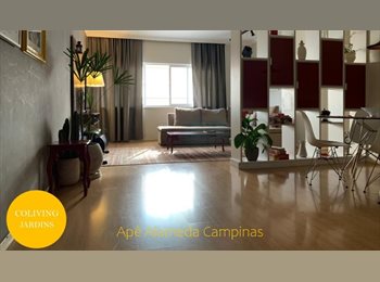 Roomgo BR - QUARTOS EM APARTAMENTOS NO JARDINS E BELA VISTA, Bela Vista - R$ 2.350 Por mês