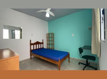 Roomgo BR - Suite individual local tranquilo, Campinas - R$ 990 Por mês
