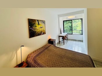 Roomgo BR - Apartamento na Lagoa - Silencioso com vista Parque, Lagoa - R$ 3.500 Por mês