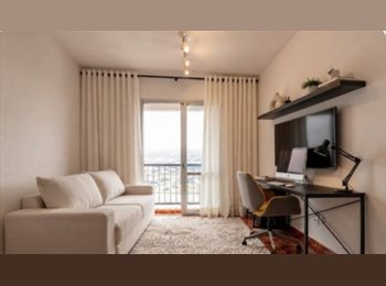 Roomgo BR - Quarto em Ap de condomínio arborizado - Vila Leopoldina, Lapa - R$ 1.500 Por mês
