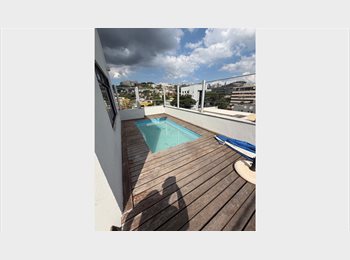 Roomgo BR - COBERTURA TRIPLEX COM PISCINA, SAUNA E CHURRASQUEIRA, Belo Horizonte - R$ 2.600 Por mês