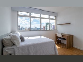 Roomgo BR - Quarto mobiliado em Pinheiros | Tudo incluso, Pinheiros - R$ 3.100 Por mês