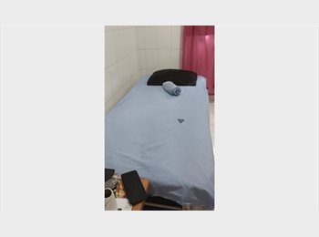 Roomgo BR - Quarto solteiro mobiliado individual banheiro  exclusivo no MÉIER, Méier - R$ 800 Por mês