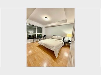 Roomgo CA - FURNISHED MASTER BEDROOM FOR RENT – PRIVATE BATHROOM – YONGE & FINCH, NORTH YORK, Toronto - $1,600 pcm