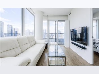Roomgo CA - Master Bed Room for Rent — Female Only | 2 Bed 1 Bath | Downtown Toronto (85 Wood St), Toronto - $1,700 pcm