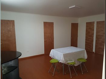 CompartoDepto CL - Habitaciones amobladas disponibles para arriendo en San Joaquín, cerca de universidades., San Joaquín - CH$190.000 por mes