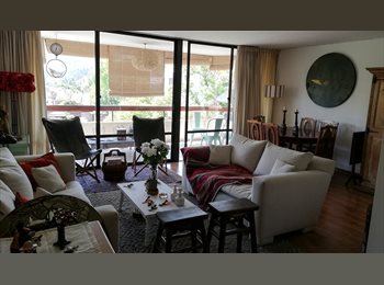 CompartoDepto CL - linda y luminosa pieza, jardines, tranquilidad, Vitacura - CH$445.000 por mes