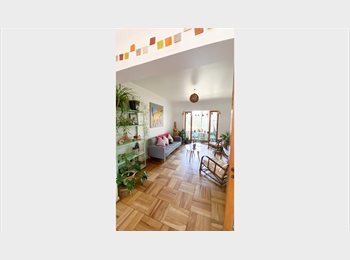 CompartoDepto CL - Se arrienda habitación amoblada cama 2 plazas en depa vintage ÑUÑOA Metro Irarrazabal - Solo MUJERES, Santiago Centro - CH$350.000 por mes